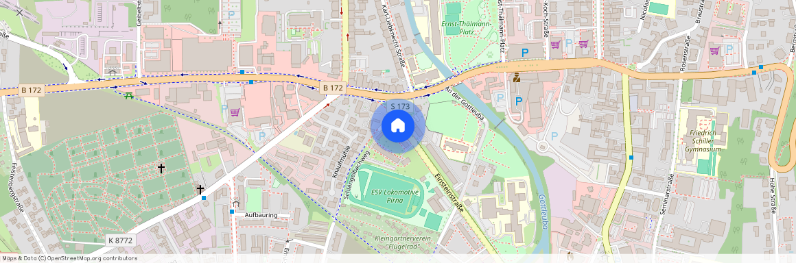 Pirna-Zentrum, Einsteinstraße 6