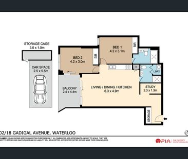 Furnished 2 bedroom with storage room apartment NOW leasing!! - Photo 1