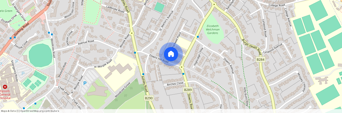 The Roseberys, Epsom KT18