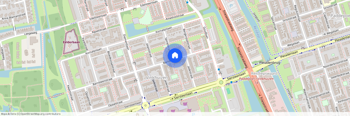 Vinkhuizen-Noord, 9743 AS, Barnsteenstraat, Groningen