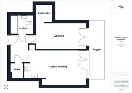 Salon z kuchnią Sypialnia Garderoba od zaraz - Photo 4