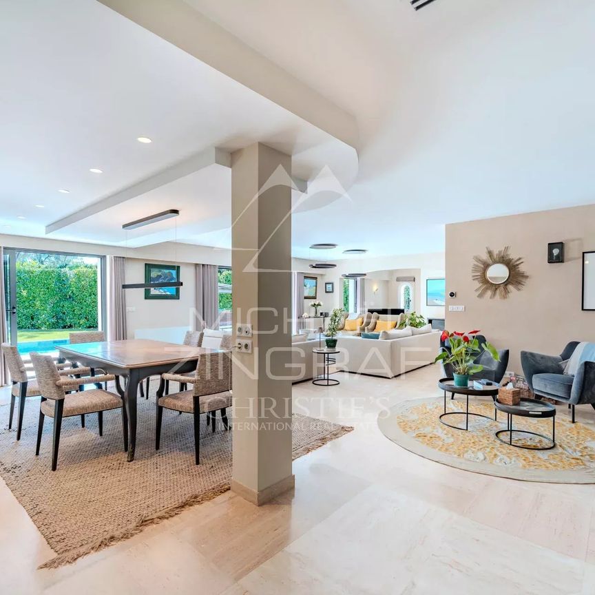 Mougins - Au calme absolu, villa de plain-pied - 5 chambras - Photo 1