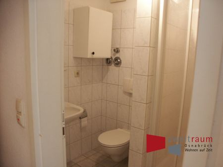 Eversburg-Büren, möbliertes Apartment mit Einbauküche und PKW-Tiefgaragenstellplatz. - Foto 2