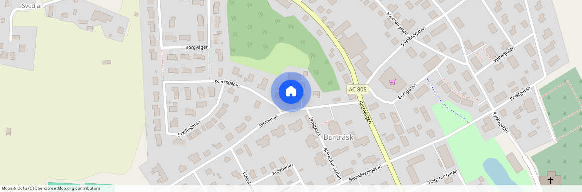 Burträsk, Västerbotten, Skellefteå, Skolgatan 33 C