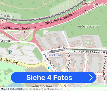 Großzügige 4 Zimmer Wohnung mit 2 Balkonen plus Dachterrasse in Fra... - Foto 1