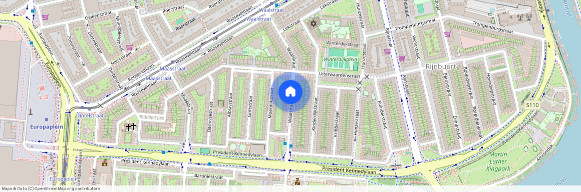 Rijnbuurt, 1079 DV, Waalstraat, Amsterdam