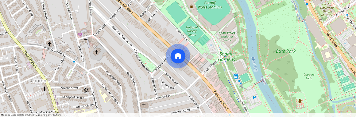 Cathedral Road (First Floor Rear), Pontcanna, Cardiff