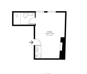 Studio to rent - Photo 5