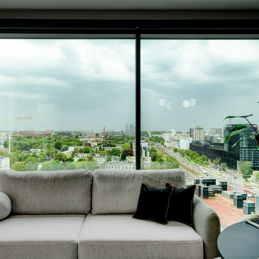 Nowy klimatyzowany apt. 2 pok ul. Prosta, 16piętro - Photo 1
