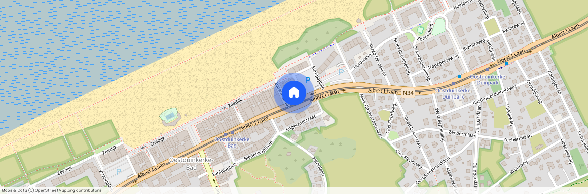 Albert I Laan (De Zandvliet) 119, 8670 Oostduinkerke