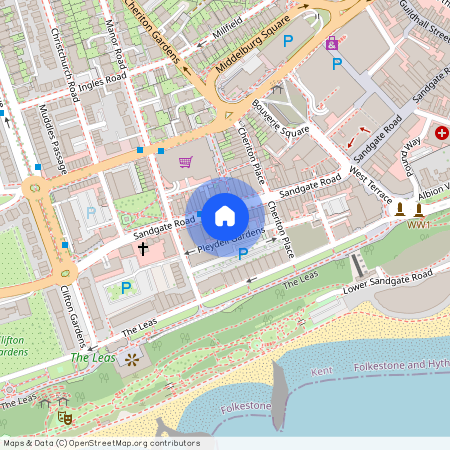 Sandgate Road, Folkestone, Kent, CT20