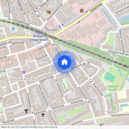 Spijkerbuurt, 6828 EV, Hertogstraat, Arnhem