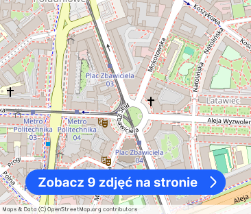 Mieszkanie 27m, Plac Zbawiciela-Centrum, Odświeżone, Pokój z kuchnią - Zdjęcie 1