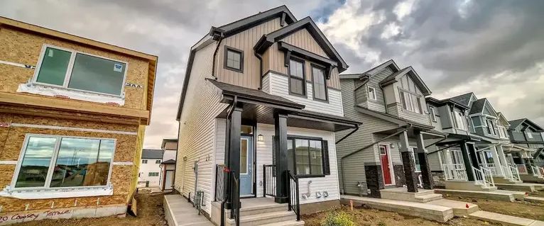 Pet-friendly, Brand New Three Bedroom Home With Double Detached Garage | 4712 Cawsey Terrace Southwest, Edmonton - Photo 1