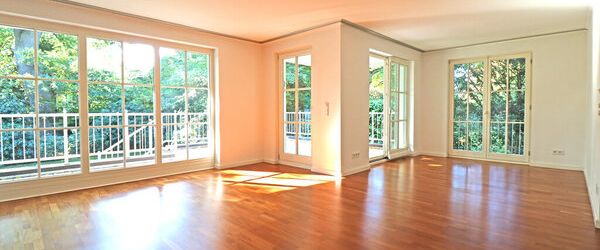 Exklusive Hochparterrewohnung mit großer Südterrasse - Foto 1