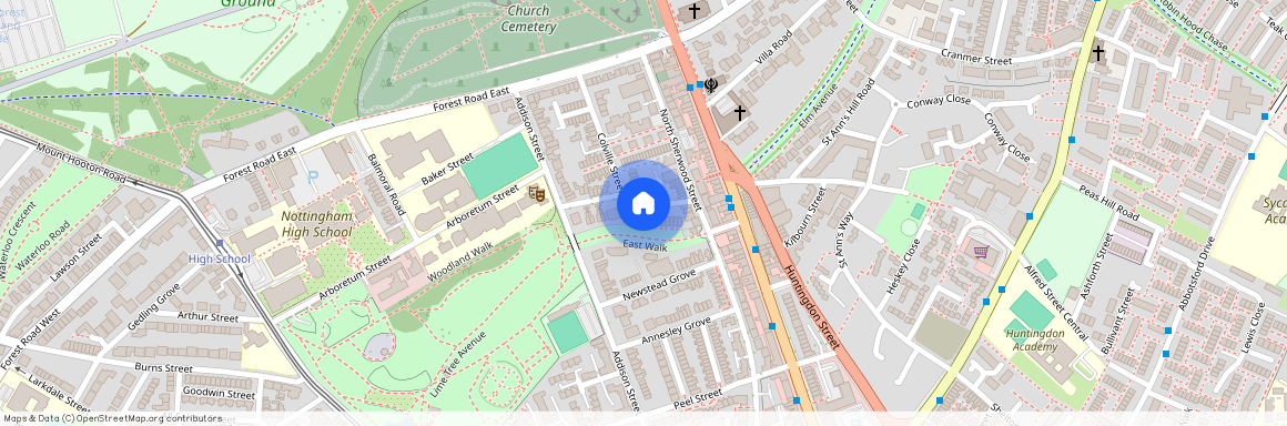 Flat 1, 7 Alpha Terrace, NG1 4EP