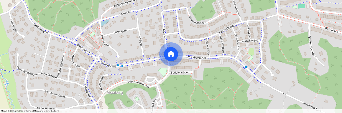 Vistabergs allé, Huddinge