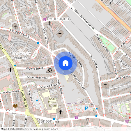 Wyndham Crescent, Pontcanna, Cardiff