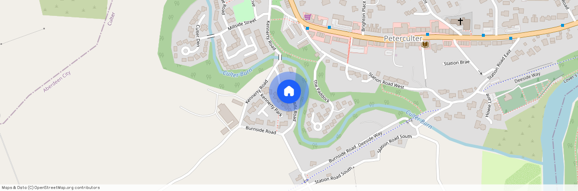 Kennerty Mills Road, Peterculter, Aberdeen, AB14