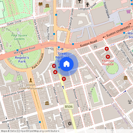 The Armitage, Great Portland Street, London W1
