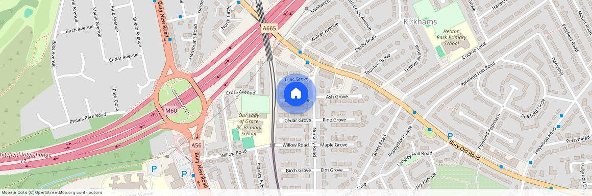 Lime Grove, Prestwich, M25