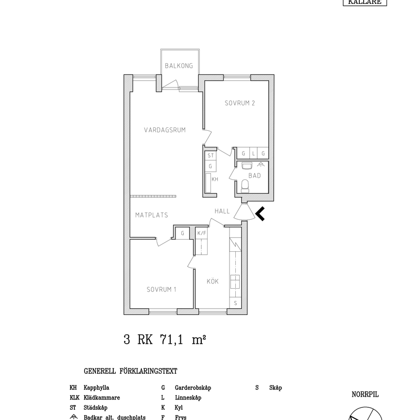 Batterigatan 19, våning 2 - Foto 2