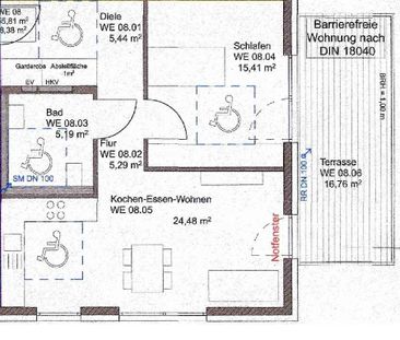 Moderne 2 Zimmer Wohnung mit Einbauküche und Balkon... - Photo 5