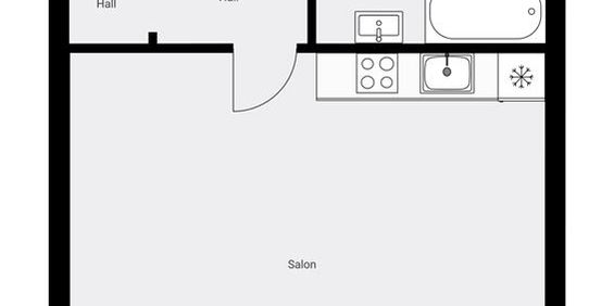 Studio à louer - Rue Velbruck à Liège - Photo 3