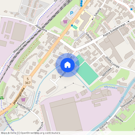 ul. Piotra Ściegiennego, Kamienna Góra, kamiennogórski, dolnośląskie