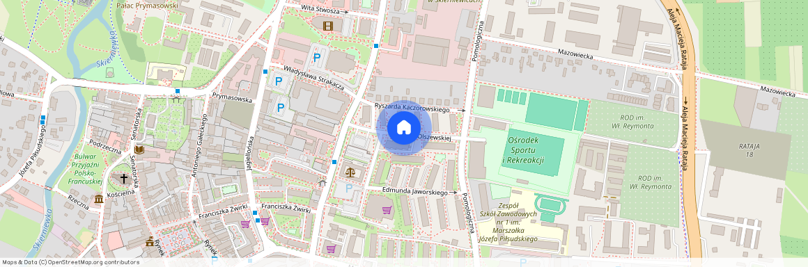 Olszewskiej, Skierniewice, łódzkie