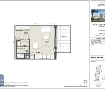Appartement à louer 1 pièce 30.63m² - Photo 5