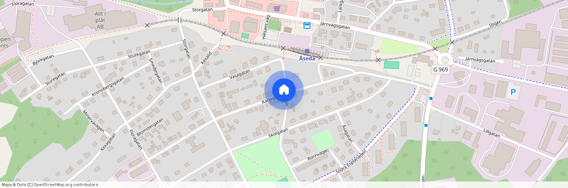 Karlagatan, Åseda
