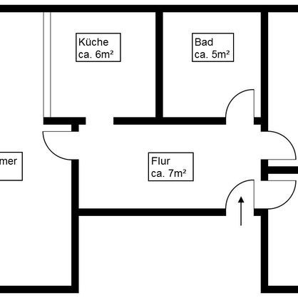 3 Raum-Wohnung mit Balkon - Photo 3