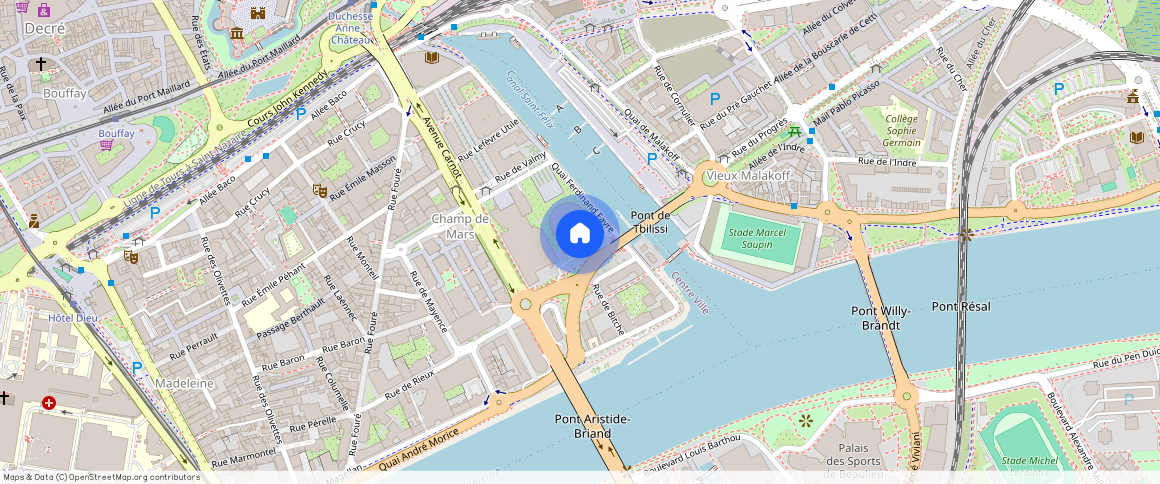 Nantes Centre Ville, Nantes Cité Des Congrès