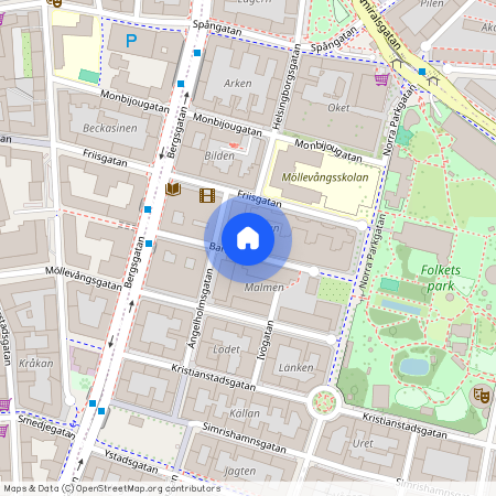 Möllevången, Malmö, Skåne, Barkgatan 12