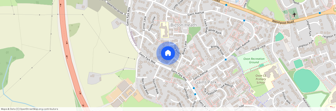 19 Orsons Meadow, Bicton Heath, SY3 5DL