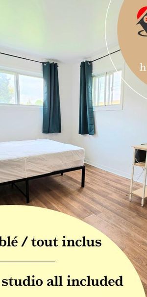 Studio tout inclus 1 1/2 - 10 min du terminus Longueuil - disponible 1er novembre 2025 - Photo 1
