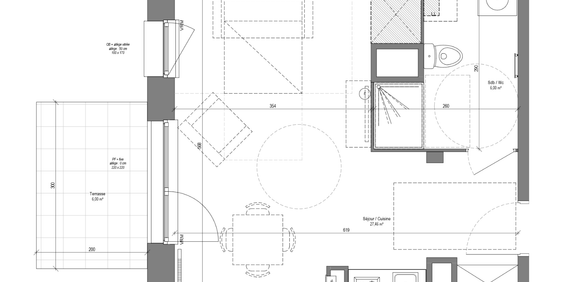 Location Appartement 1 pièce 33m² CROIX 59170 - Photo 2