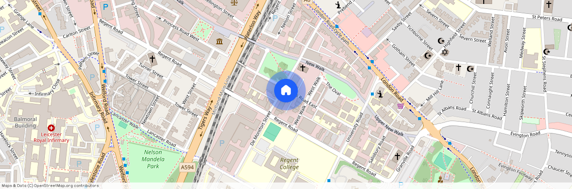 28 De Montfort St, LE1 7GD, Leicester