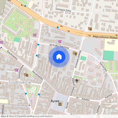 ul. 60 Pułku Piechoty, Ostrów Wielkopolski, ostrowski, wielkopolskie