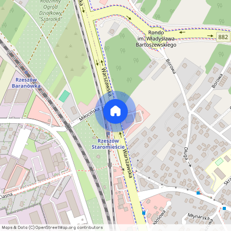 Warszawska, Staromieście, Rzeszów, podkarpackie