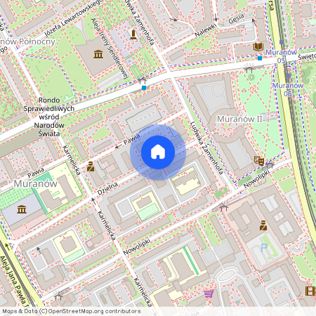 ul. Dzielna, Muranów, Śródmieście, Warszawa, mazowieckie