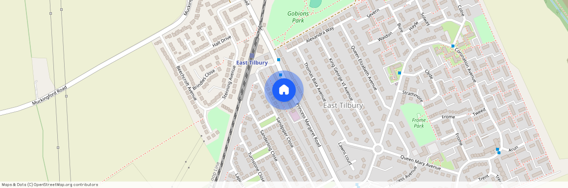 Princess Margaret Road, East Tilbury, Tilbury RM18, London