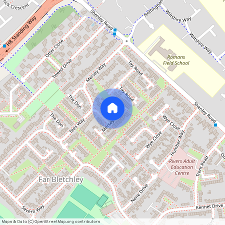 Clyde Place, Bletchley, Milton Keynes, Buckinghamshire, MK3