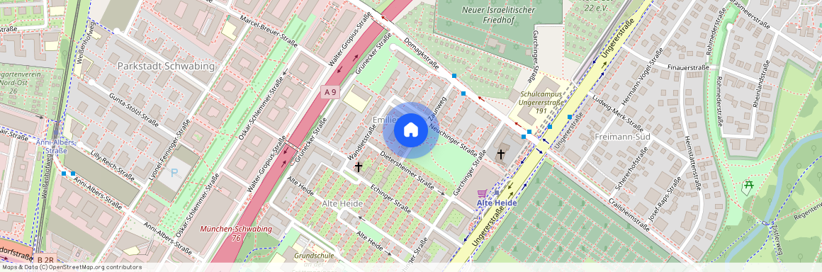 Zaunweg 3, 80805 München, München - Alte Heide