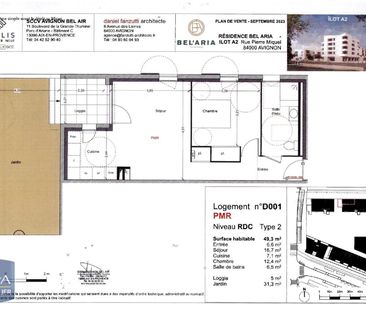 Location Appartement 2 pièces 49m² AVIGNON 84000 - Photo 2