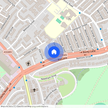 Rocky Lane, Anfield, Liverpool, Merseyside, L6
