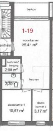 Appartement te huur: Kruyderlaan 1-19 3431 BM Nieuwegein - Photo 4