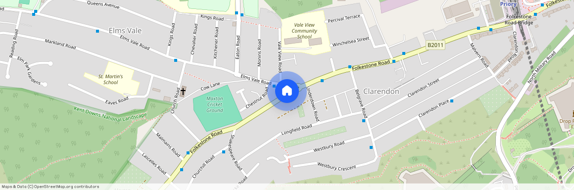 Flat D, Folkestone Road, Dover