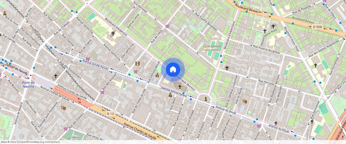 Boulevard Jean Mermoz, 92200, Paris